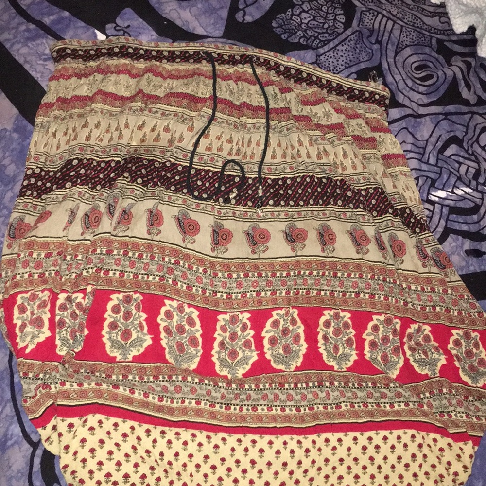 Gypsy maxi skirt